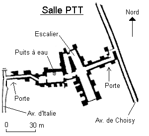 Plan de la Salle PTT