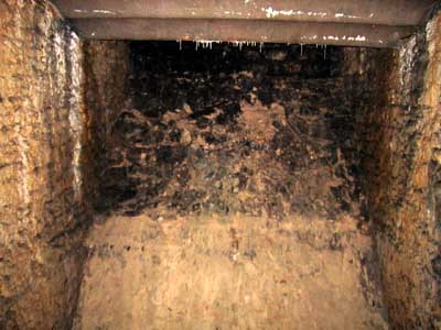 Mine de charbon, fosse inclinée